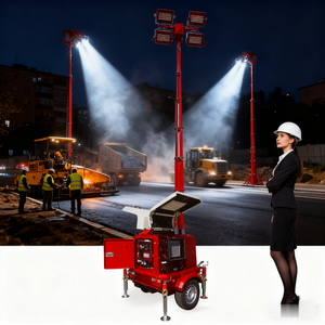 Usine nouveau lancé 60W 100W 120W 320W chantier de Construction extérieur tour de ballon lumière trépied tour d'éclairage avec Gener - Product Image 6