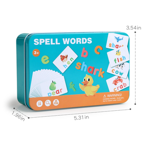 บัตร<span class=keywords><strong>คำ</strong></span>ศัพท์ไม้ ตัวอักษรภาษาอังกฤษ ฝึกจับคู่คำศัพท์ ฝึกอ่านออกเสียง ฝึกสะกดคำ ของเล่นเสริมพัฒนาการ - Product Image 6