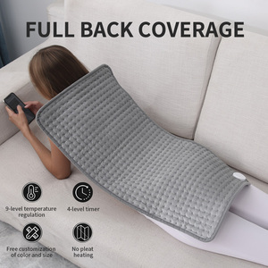 Couvertures chauffantes électriques avec température et minuterie réglables, protection contre la surchauffe, coussin chauffant - Product Image 3
