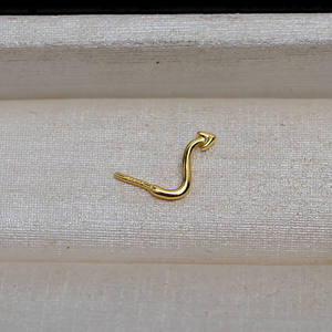 Accessoire en argent S925 fait main, queue de petit diable, baroque, DIY, polyvalent, plateau creux en perle extraterrestre, 4139 - Composants de bijoux - Product Image 4