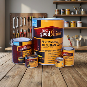 Revêtement professionnel toutes surfaces KC goodShine pour bois et métal, finition brillante, peinture acrylique liquide, usage intérieur et extérieur - Product Image 3