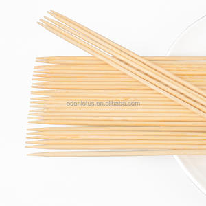 Bâtonnets <span class=keywords><strong>à</strong></span> fruits en <span class=keywords><strong>bambou</strong></span> biodégradables jetables 100/paquet, tiges blanches, vente directe des fabricants, vente en gros - Product Image 6