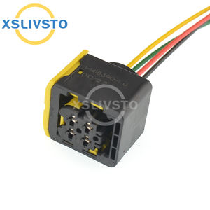 1-1418390-1 Женский Пластиковый корпус 6 мм шаг 4 отверстия 2 ряда водонепроницаемый ток - Product Image 3