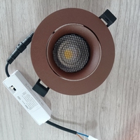 5W 12W Smart Downlight OEM ODM Spot Lumière Couleur Changeante Plafond Projecteur Intégré en 3 Couleurs
