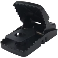 Piège à souris autobloquant, sûr, ferme, transparent, pour la maison, en plastique, réutilisable, humain, pour l'intérieur et l'extérieur, piège à rats