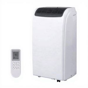 Cheap Portable Air Conditioner Unit White <b>Moving</b> Air Cooler with Remote Control Drain Pump for Home Office - Product Image 1