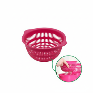 Inomata Coppo 17cm Pink <b>Colander</b> & <b>Strainer</b> - Product Image 1