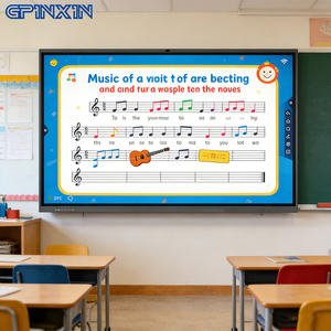 Pizarra Interactiva Multitáctil 4K de 55, 65, 75 y 86 Pulgadas, Pantalla Inteligente para Enseñanza, Pizarra Blanca para Aula y Sala de Conferencias - Product Image 1