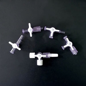 PC PP Luer صمام محبس الحنفية البلاستيك 2 طرق 3 طرق أنثى إلى ذكر البلاستيك محبس الحنفية Luer - Product Image 4