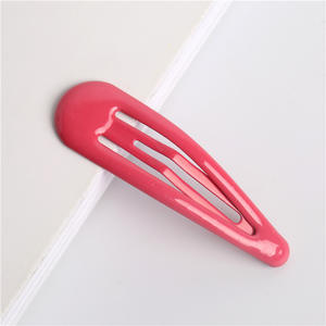 กิ๊บติดผมรูปหยดน้ำสีเมทัลลิกหลากสีสไตล์เกาหลีสำหรับเครื่องประดับผมสีสันสดใสสุดอินเทรนด์-เหลียนโจว - Product Image 3