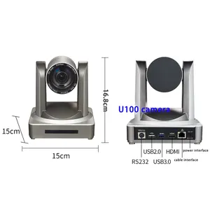 Camera Thiết Kế Thông Minh 20x Cảm Biến CMOS Zoom Quang USB2.0 Camera Mạng Cắm Và Chạy 1080P Máy Quay Mạng Video Hội Nghị Trong Nhà