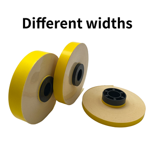 Noyau d'étiquette pour machine à numéroter MAX LM-380A/E/370E, blanc et jaune, sélectionnez suffisamment de mètres - Product Image 5