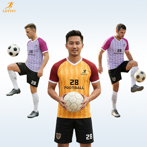 Uniforme de Fútbol Personalizado 2026, Equipación Deportiva de Alta Calidad, Camiseta de Fútbol Inglesa de Manga Corta para <span class=keywords><strong>Hombre</strong></span> - Product Image 1