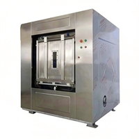 Laveuse-essoreuse industrielle à barrière de 30 kg à prix avantageux / Machine à laver à barrière sanitaire pour projets de blanchisserie médicale
