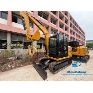 Excavadora mini usada Caterpillar CAT306 en venta, 6 toneladas, precio económico, pintura original, excavadora usada. - Product Image 1