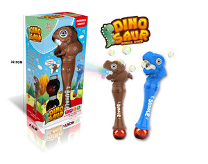 Dinosaure électrique d'extérieur vente en gros baguettes à bulles d'extérieur avec musique légère - Product Image 2