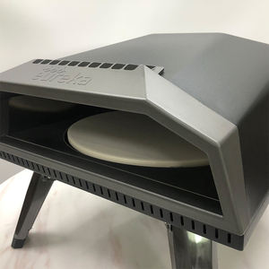 Horno de Pizza para Exteriores de Acero Inoxidable <span class=keywords><strong>Eureka</strong></span> Garden, a Gas Propano, Independiente, para Fiestas en Zonas de Aficionados al Fútbol - Product Image 1