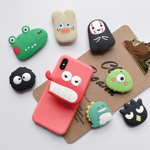 Factory Custom Logo Silicone Phone <strong>Socket</strong> up Grip Holder with Design LOGO Printing <strong>Sockets</strong> Phone Stand - Product Image 5