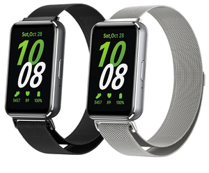 サムスンギャラクシーウォッチフィット<span class=keywords><strong>3</strong></span>アクセサリー用磁気ストラップサムスンギャラクシーフィット<span class=keywords><strong>3</strong></span>バンド用ミラネーゼループステンレス鋼ブレスレット - Product Image 1