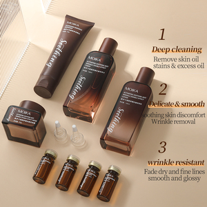 ชุดผลิตภัณฑ์ดูแลผิวหน้า <span class=keywords><strong>8</strong></span> ชิ้น พร้อมส่ง ช่วยลดเลือนริ้วรอย บำรุงผิวให้ชุ่มชื้น ฟื้นฟูผิว สำหรับใช้ที่บ้านหรือร้านเสริมสวย ชุดดูแลผิวหรูหรา - Product Image 2