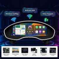 Kluster Digital untuk Audi A6 A7 C7 2012-2018 4G8 Full HD LCD Dashboard Speedometer Box Profesional 12.3 Inch Instrument Cluster