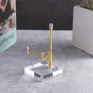 Có thể điều chỉnh kim loại cánh tay hiển thị đứng ảnh đứng giá vẽ Acrylic cơ sở Nhỏ Chủ trường hợp tấm rõ ràng cơ sở trang trí nhà dấu giá - Product Image 3