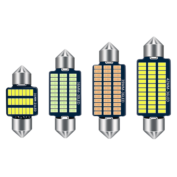 Kaidengzhe 31mm 36mm 39mm 42mm 3014 CANBUS Car LED Reading License Plate Ceiling Light Bulb Interior Dome Festoon Lamp Auto Roof