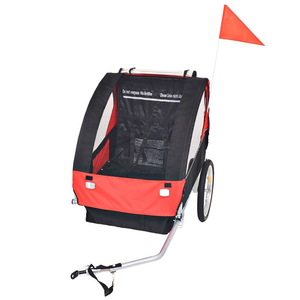 Confortable <span class=keywords><strong>bébé</strong></span> enfants <span class=keywords><strong>vélo</strong></span> voyage chariot pliable <span class=keywords><strong>vélo</strong></span> <span class=keywords><strong>remorque</strong></span> pour enfant et enfants poussette marcheurs - Product Image 6
