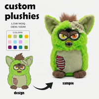 Fabricant de jouets en peluche personnalisés : Porcs et girafes à pois doux, décorations créatives sur le thème de la ferme, animaux en peluche sur mesure