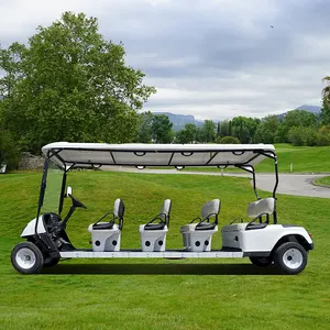 8 Passenger Chassis Electric Golf Cart Car