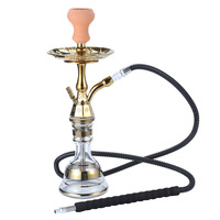 Chicha portable de luxe en acier inoxydable, exclusive pour l'Europe et les États-Unis, avec coffret cadeau