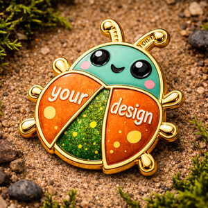 Vente en gros usine : Broche en émail amusante 'Always Bugs', Pin's 'Friend to Bugs', Broche de revers en métal - Product Image 1