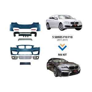 Bộ bodykit nâng cấp <span class=keywords><strong>m</strong></span>ặt trước Auto Facelift cho BMW F10 F18 độ kiểu M4, dành cho xe đời 11-17, hiệu năng cao - Product Image 1