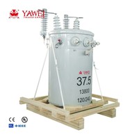 Autotransformador Toroidal Monofásico Yawei de 125 kVA, 11/0.4 kV, con Certificación ISO CE, Estándar IEC60076, Equipo Eléctrico Pequeño