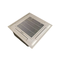 Climatiseur Commercial à Cassette Plafondienne, Unité Fan Coil, Télécommande, Écran Tactile LCD, Personnalisable, Économe en Énergie, 12000 BTU