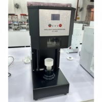 Machine de scellage électrique commerciale blanche pour canettes, scelleuse de boissons en aluminium pour animaux de compagnie, machine à sceller les gobelets pour thé au lait et jus