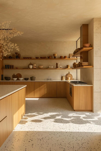 Mobili da <span class=keywords><strong>Cucina</strong></span> Modulari Completi di <span class=keywords><strong>3</strong></span> Metri con Rubinetto, Design Giapponese, Eco-Friendly, Arredamento <span class=keywords><strong>Cucina</strong></span> RTA di Alta Gamma - Product Image 2