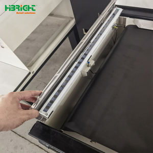 Comptoir de sortie de supermarché noir de style luxe avec petit présentoir de support avant - Product Image 6