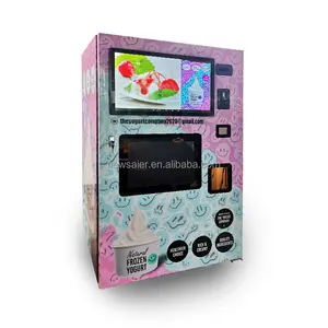 China factory 4G automatic vending machine for soft ice cream for sale