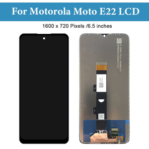 Teléfonos móviles para Moto E22 reemplazo de pantalla para Motorola Moto E22s pantalla Lcd piezas de pantalla táctil - Product Image 3
