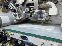 Machine à fabriquer des couches d'occasion bon marché, entièrement automatique, équipement de production de couches, ligne de production
