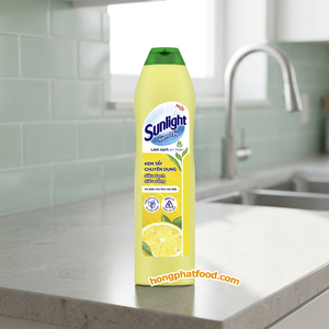 Sunlight Eco-Friendly Dishwashing <b>Detergent</b> Lemon Scent Gel for Kitchen Utensils and Countertops - Product Image 2