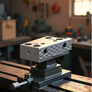 Fixed Jaw Holders For Modular Vise With Precision Machining And Durable Construction For Industrial Use - Product Image 3