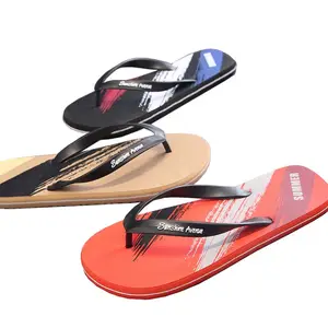 2024 Men's Flip-Flops Thongs Sandals Comfort Slippers for Beach Men Non-Slip Casual Flip Flop Thong Sandals