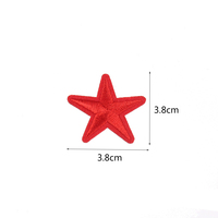 Patchs brodés thermocollants étoiles à cinq branches multicolores, appliques étoiles à colle thermofusible pour veste, chapeau, sac à dos, décoration de vêtements DIY