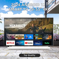 Fabricante de Smart TV para el Mercado Africano de 15 17 19 24 32 40 43 50 55 65 75 85 100 Pulgadas Televisor LED con Android WiFi e Idioma Ajustable