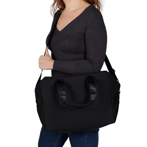 Bolsa de Viaje Grande para Mujer, Bolso de Mano con Compartimento para Laptop y Correa para <span class=keywords><strong>Trolley</strong></span>, Ideal para Fin de Semana o Viajes Cortos - Product Image 6