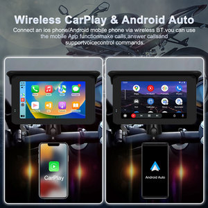 5 Inch <strong>Built</strong>-<strong>in</strong> GPS Track Motorcycle Multimedia Wireless Universal Auto Carplay Monitor Bike Vehicle <strong>Navigation</strong> <strong>System</strong> Guangdong - Product Image 2