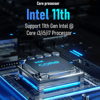 Prix de gros, 11e génération Intel Core I3, DDR4 8G, SSD M.2 256G, ordinateur éducatif OPS, écran 4K HDR, mini PC OPS