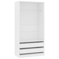 Armoire en bois moderne simple de haute qualité, personnalisable en couleur, durable, avec 2 tiroirs, pour chambre à coucher, atelier, salon